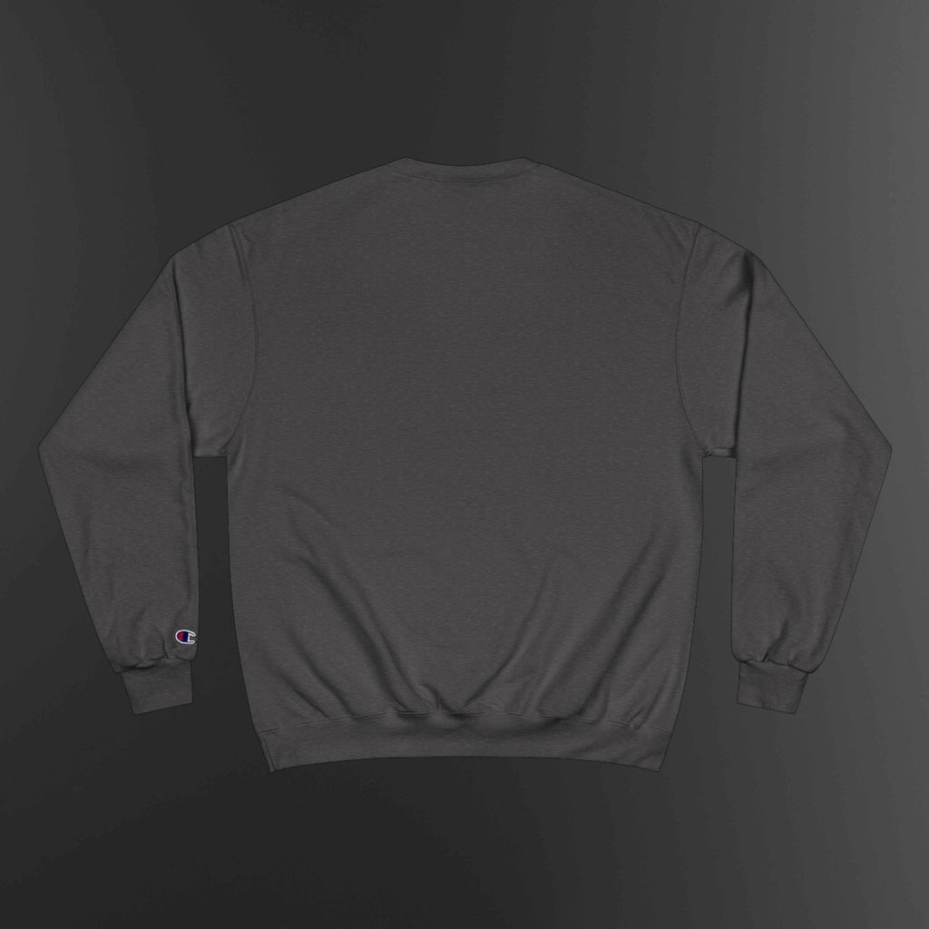 Certified Menace Sweatshirt | Minimalist Small Chest Text, White Crewneck