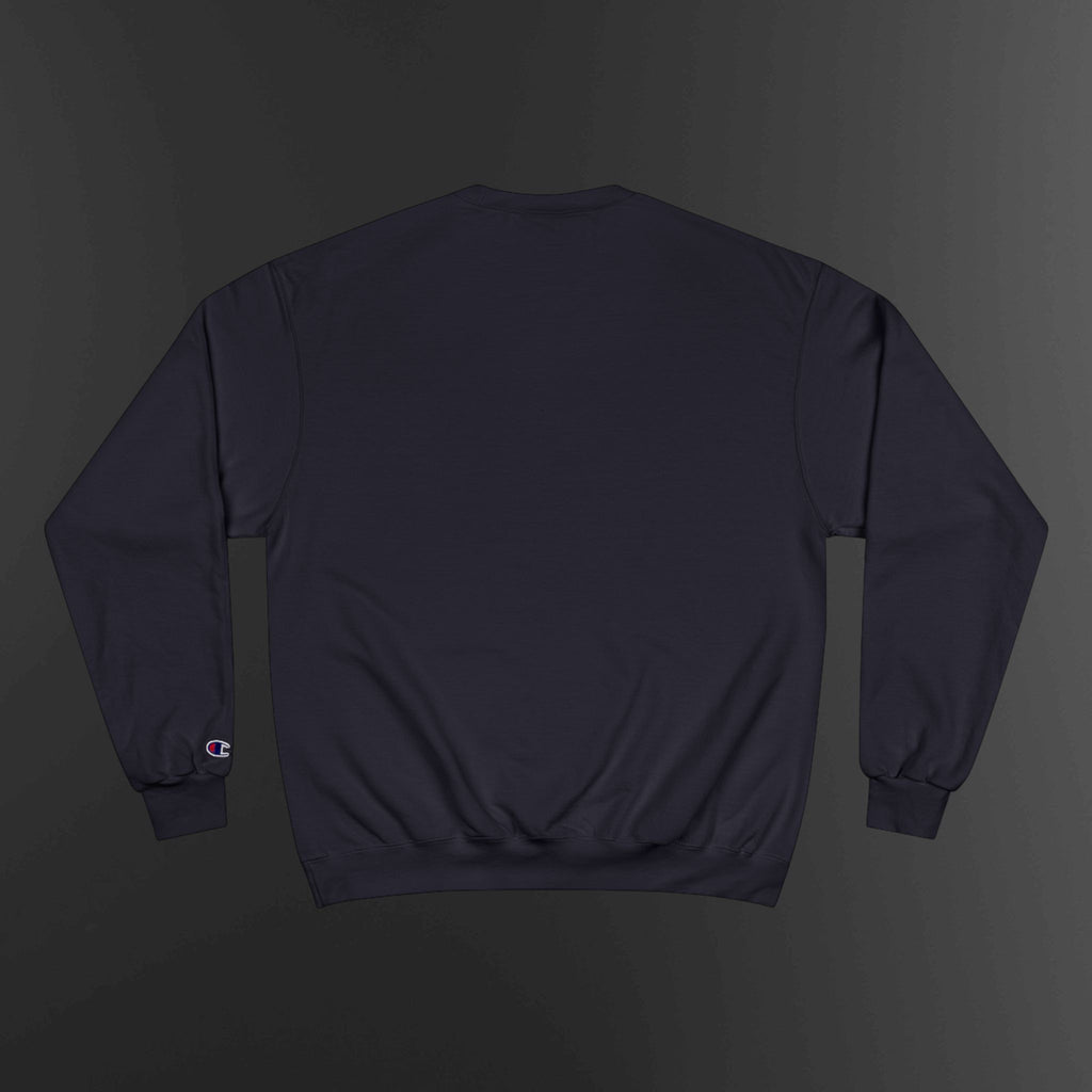 Certified Menace Sweatshirt | Minimalist Small Chest Text, White Crewneck