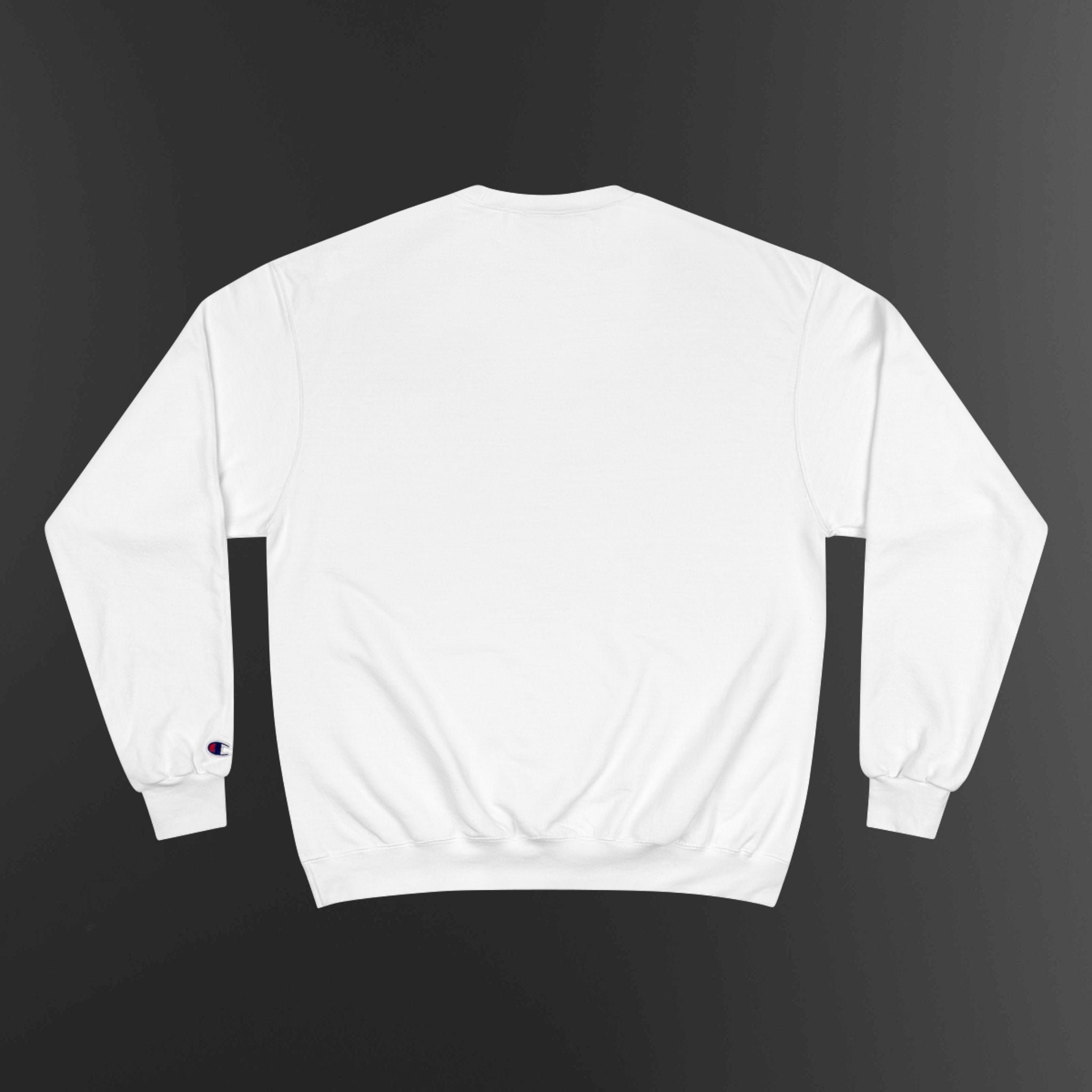 Certified Menace Sweatshirt | Minimalist Small Chest Text, White Crewneck